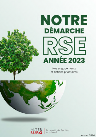 Démarche RSE ALTERBURO 2023